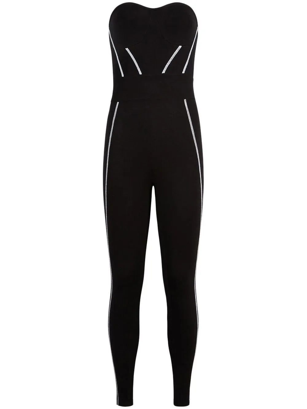 Otavia Contrast-Stripe Jumpsuit