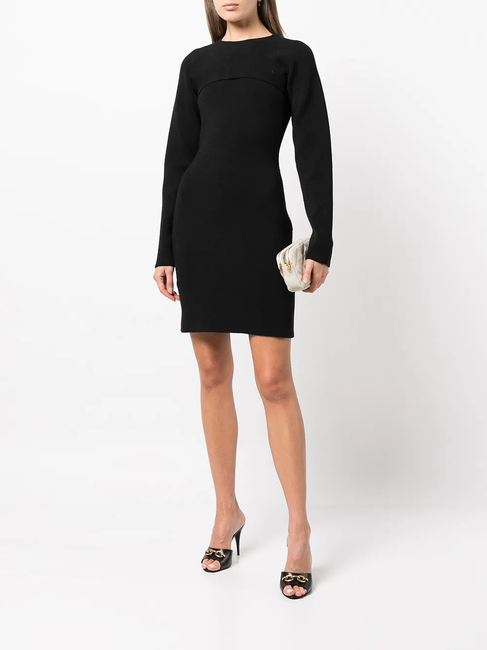 Long-Sleeve Minidress