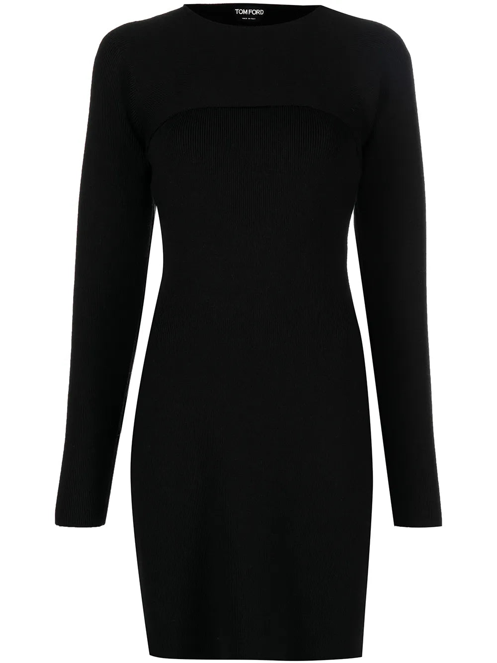 Long-Sleeve Minidress