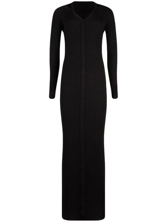 Denise Long-Sleeve Midi Dress