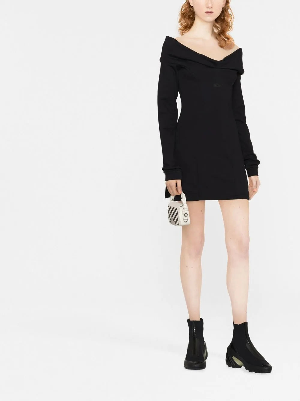 Off-Shoulder Mini Dress