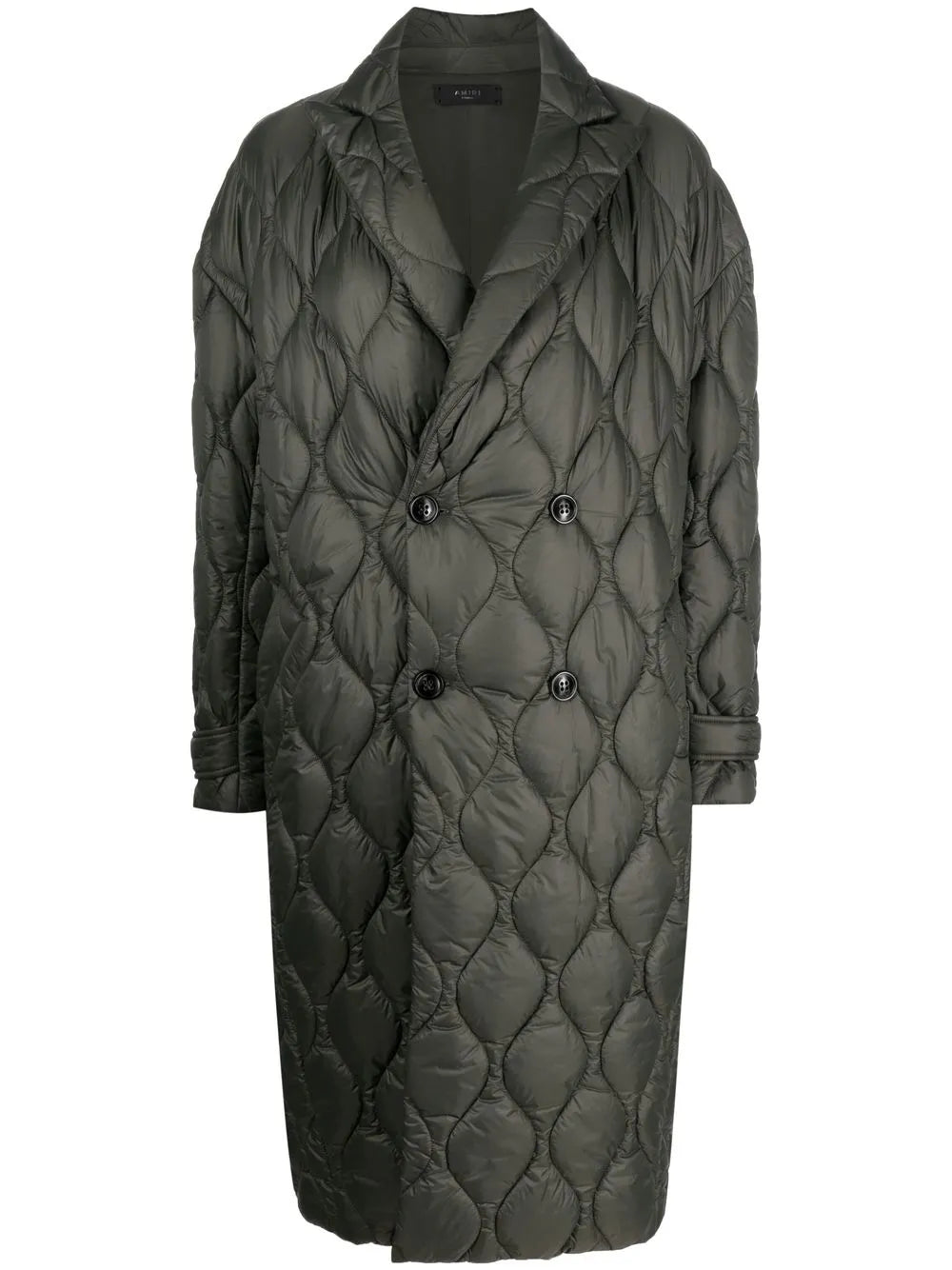 Double-Breasted Quilted Coat
