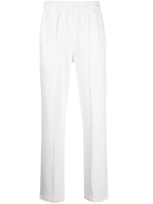 Cotton Straight-Leg Trousers