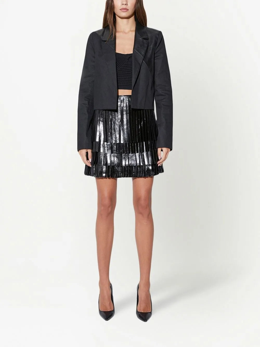 Single-Breasted Fitted Blazer