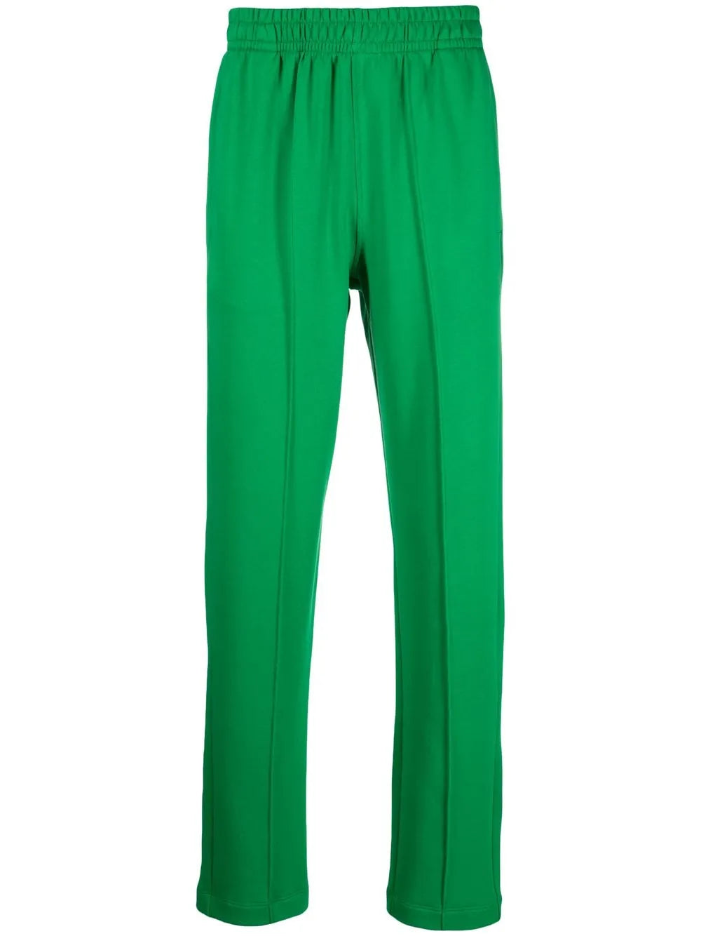 Elasticated-Waistband Cotton Trousers