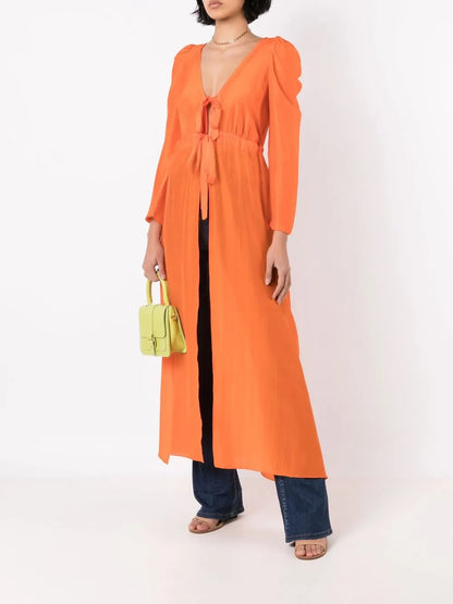 Darina Front-Slit Dress