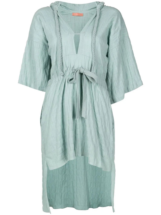 Okeefe Hooed Midi Dress
