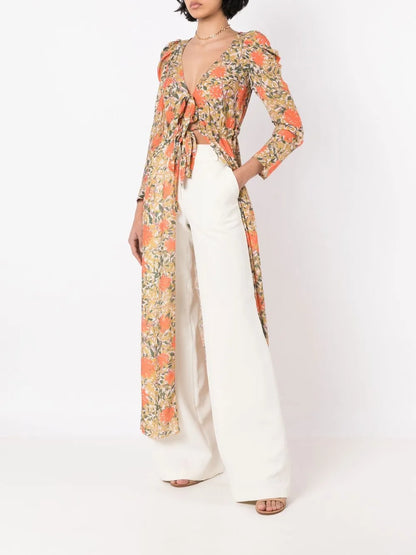 Darina Floral-Print Maxi Dress