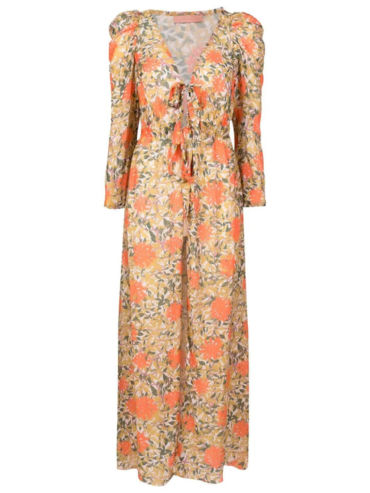 Darina Floral-Print Maxi Dress