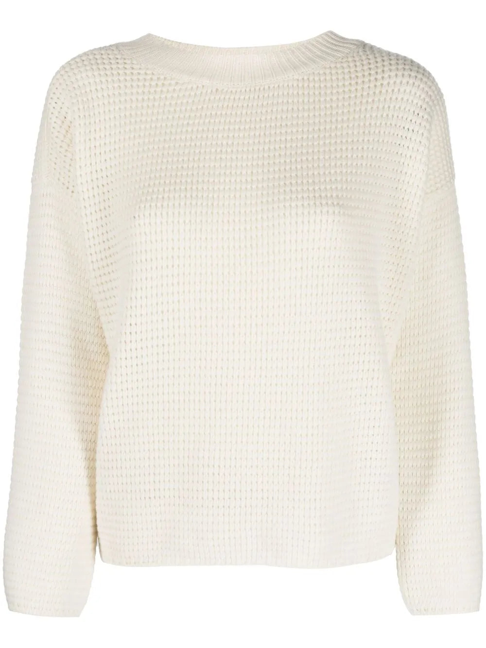 Crew-Neck Knitted Top