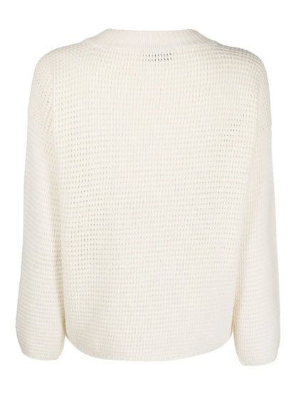 Crew-Neck Knitted Top