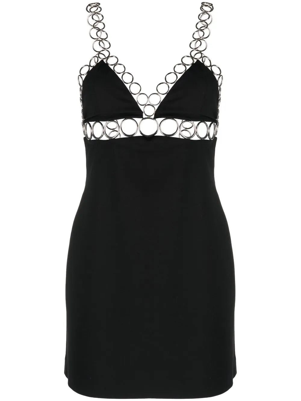 Chain-Link Mini Dress