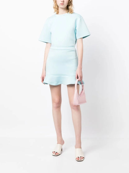 Drop-Shoulder Short-Sleeved T-Shirt