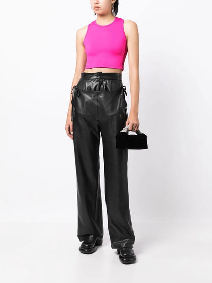Racerback Cropped Tank Top