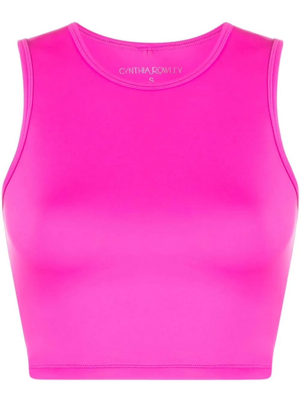 Racerback Cropped Tank Top