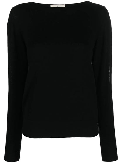 Crew-Neck Knitted Top