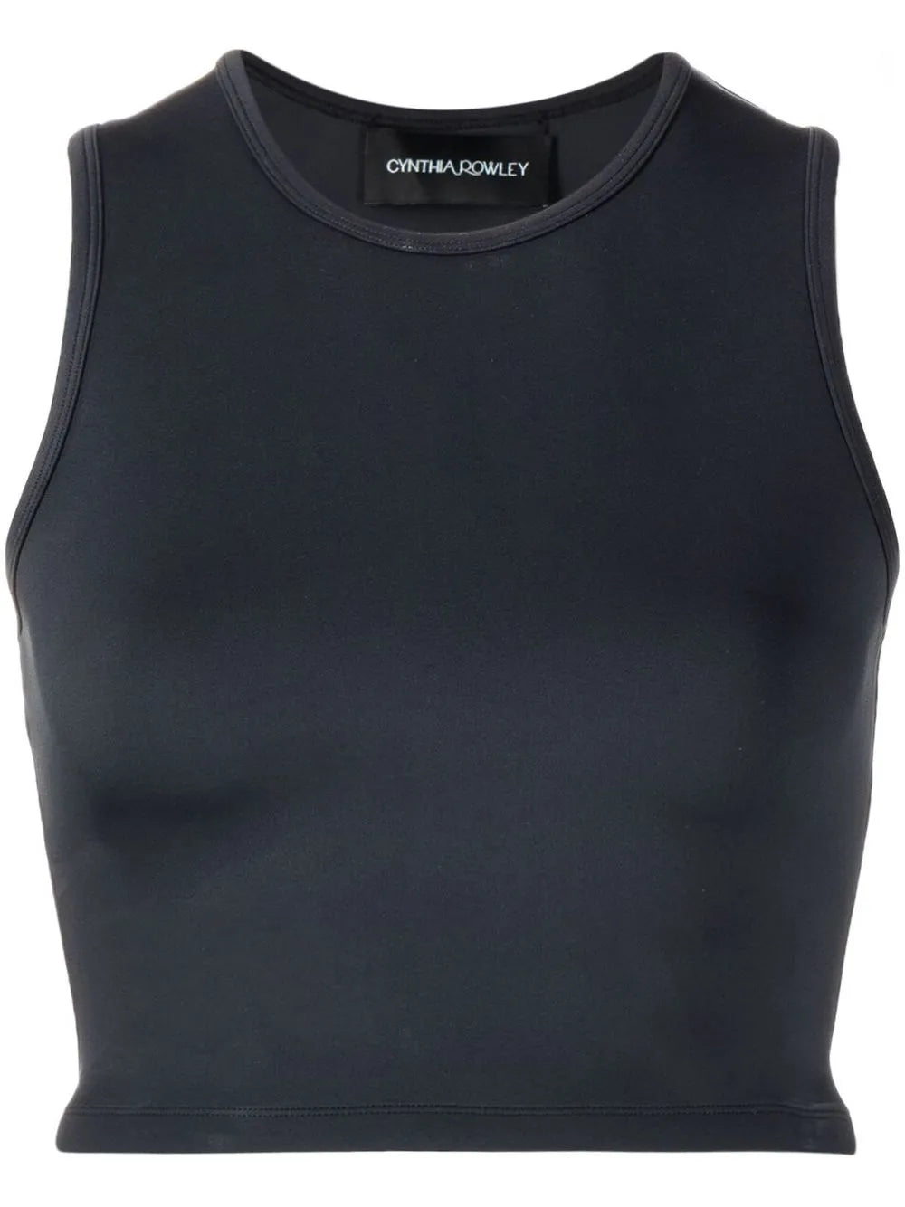 Racerback Cropped Tank Top