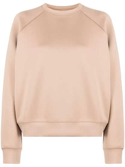 Round-Neck Long-Sleeved Sweatshirt