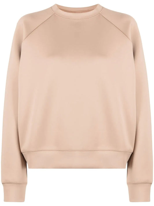Round-Neck Long-Sleeved Sweatshirt