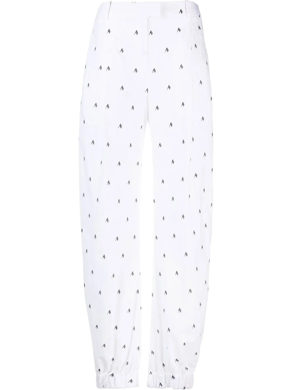 Rey Logo-Print Wide-Leg Trousers