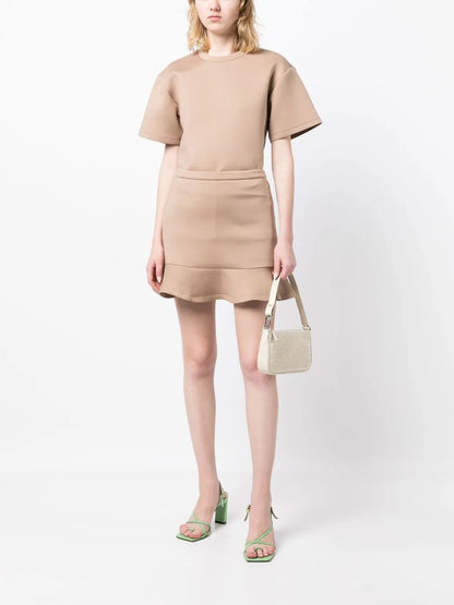 Drop-Shoulder Short-Sleeved T-Shirt