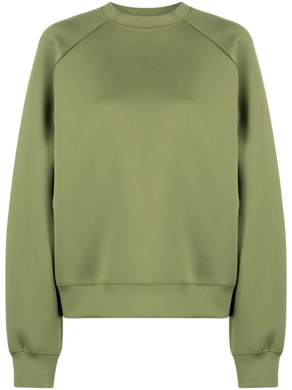 Round-Neck Long-Sleeved Sweatshirt