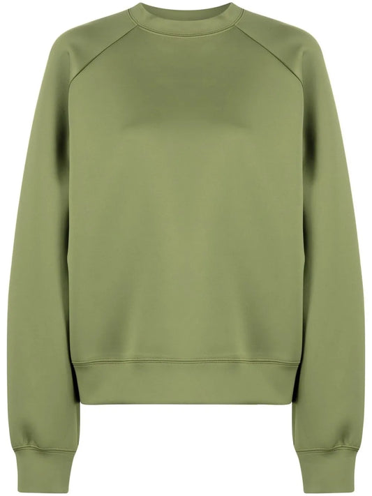 Round-Neck Long-Sleeved Sweatshirt