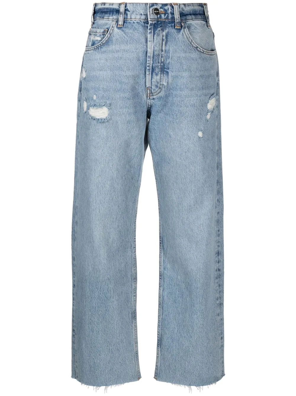 Gavin Mid-Rise Straight Jeans