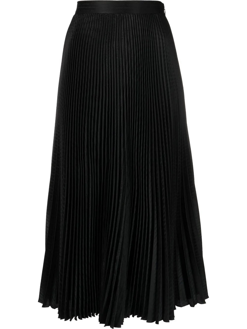 High-Waisted Pleated Skirt