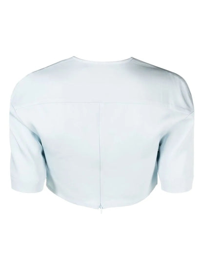 V-Neck Cropped Top