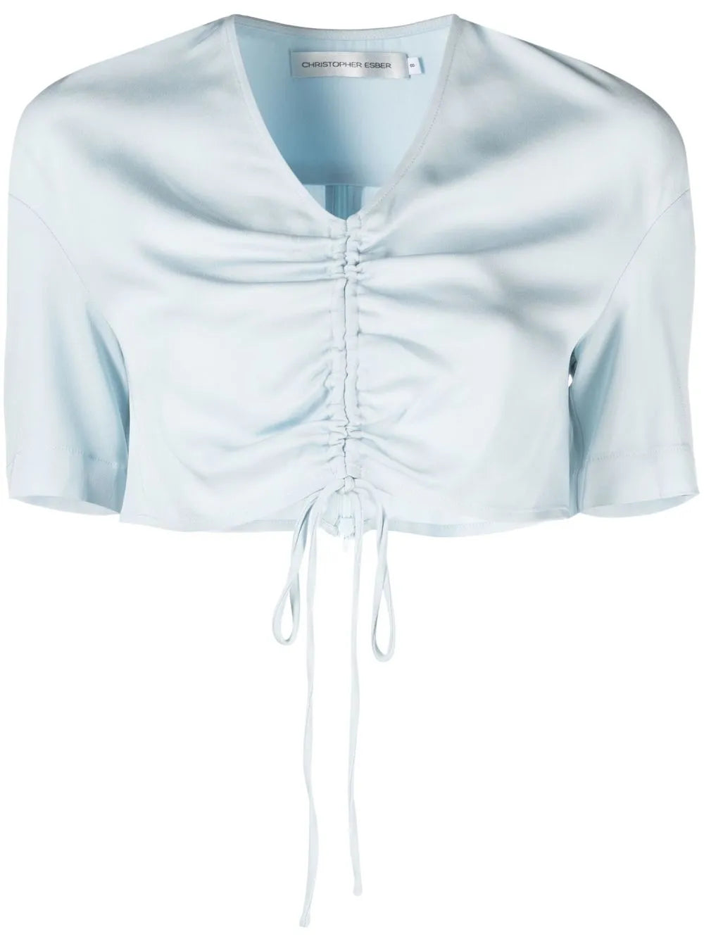 V-Neck Cropped Top