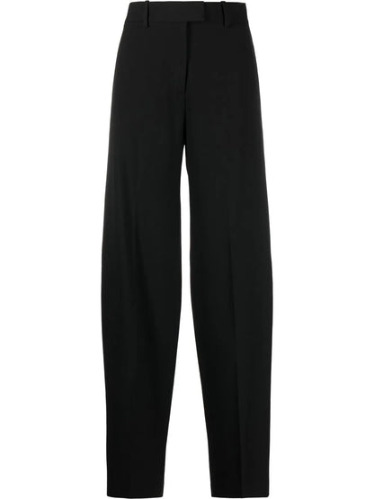 High-Waisted Wide-Leg Trousers