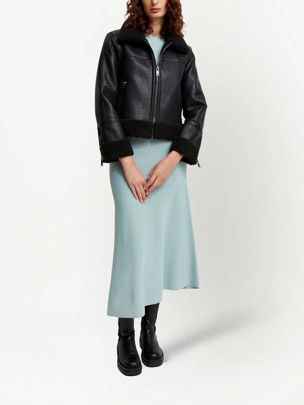 Berlin Faux-Shearling Trim Jacket