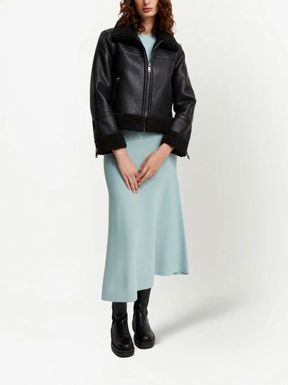 Berlin Faux-Shearling Trim Jacket