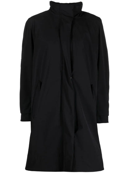 High-Neck Oversize Raincoat
