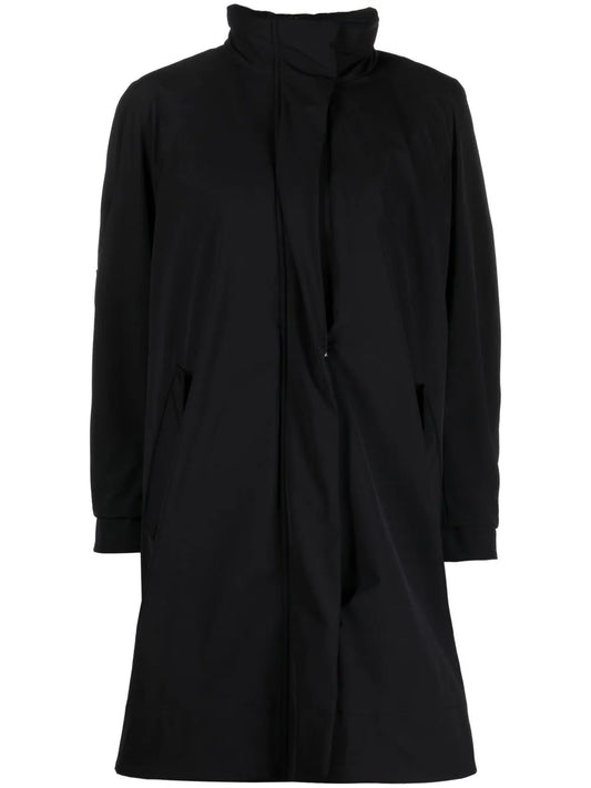 High-Neck Oversize Raincoat