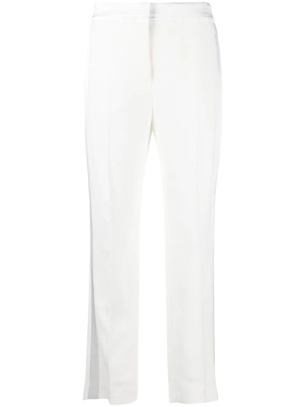 High-Waisted Tapered Trousers