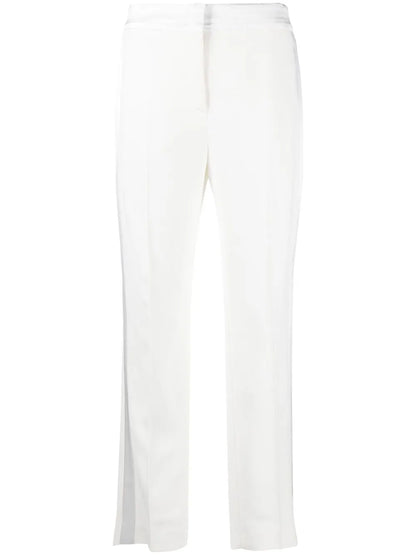 High-Waisted Tapered Trousers