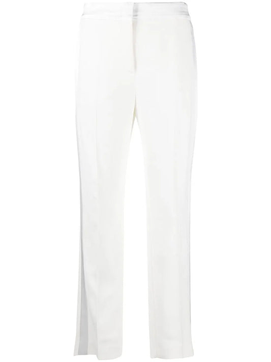 High-Waisted Tapered Trousers