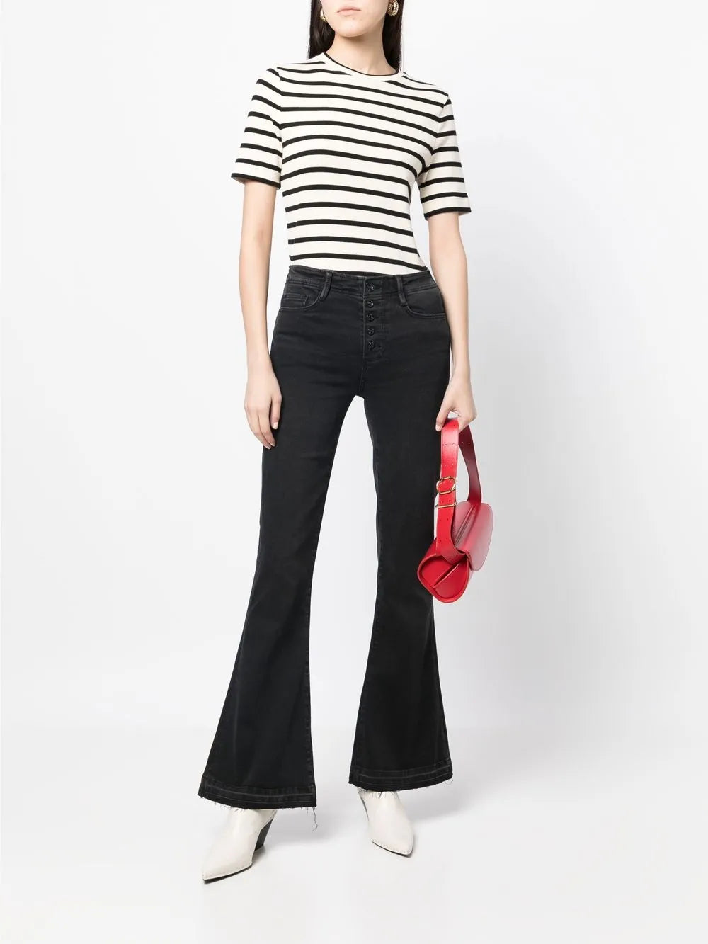 High-Rise Flared Jeans