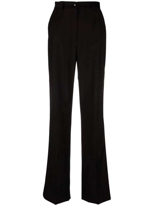 High-Rise Wide-Leg Trousers