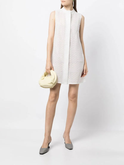 Lace Concealed-Front Vest