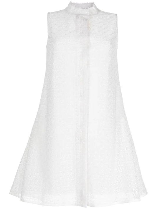 Lace Concealed-Front Vest