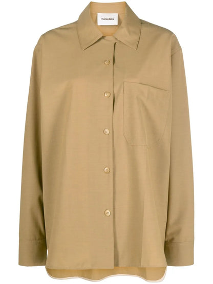 Classic-Collar Overshirt