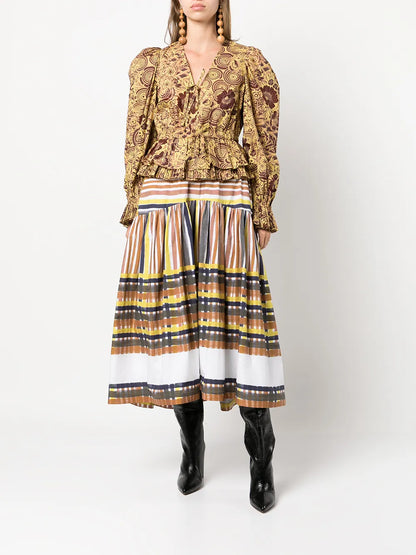 Ren Floral-Print Blouse