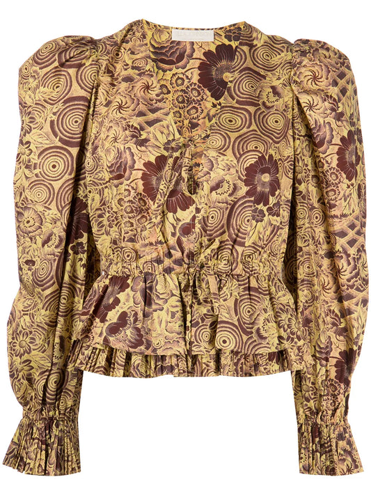 Ren Floral-Print Blouse