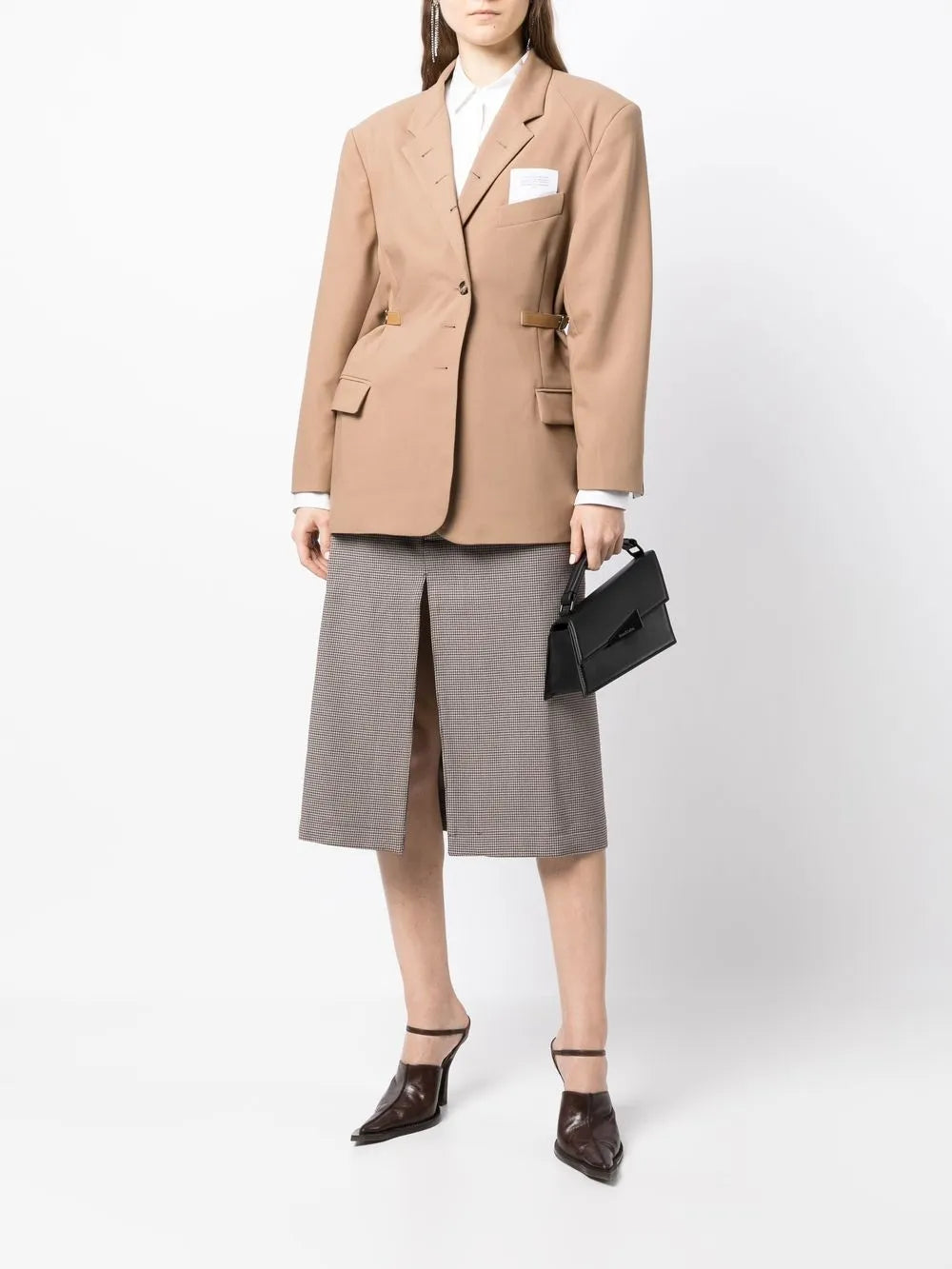 Single-Breasted Tailored Blazer