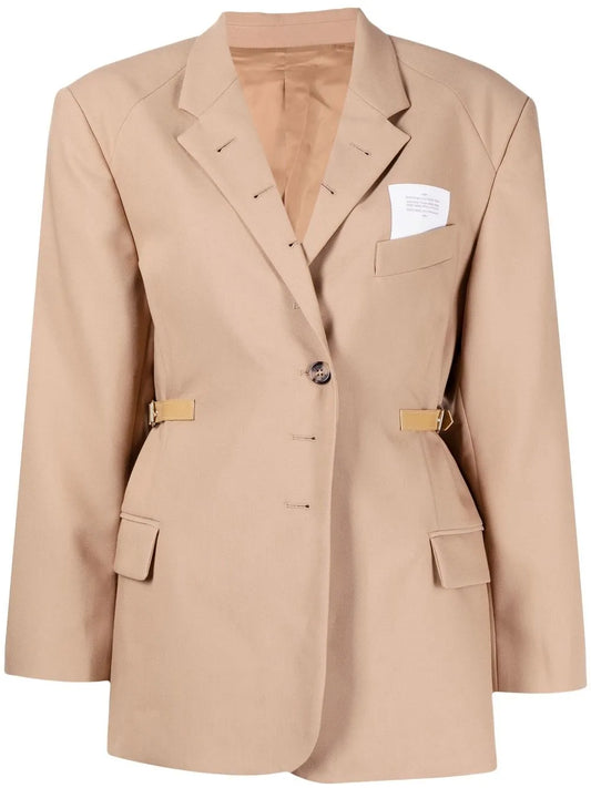 Single-Breasted Tailored Blazer