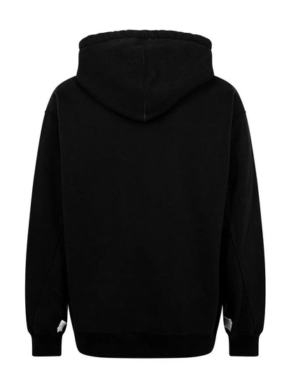 Cropped Panels Hoodie
