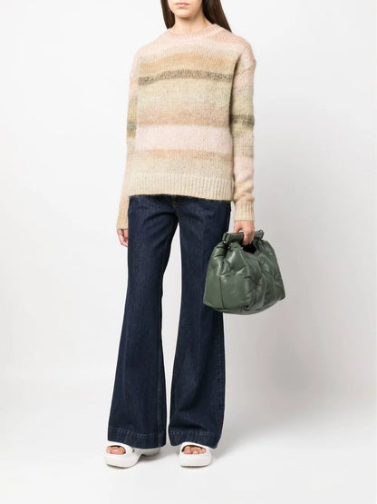 70S Low-Rise Flared Jeans